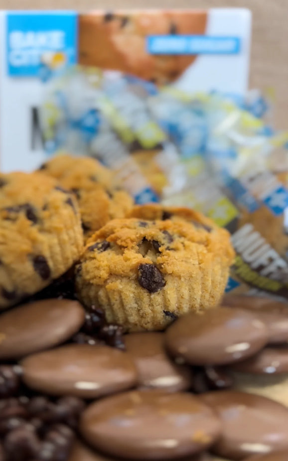 Muffin + Keto Chocolate Chip Muffin