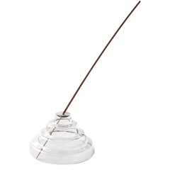 Glass Meso Incense Holder (Clear)