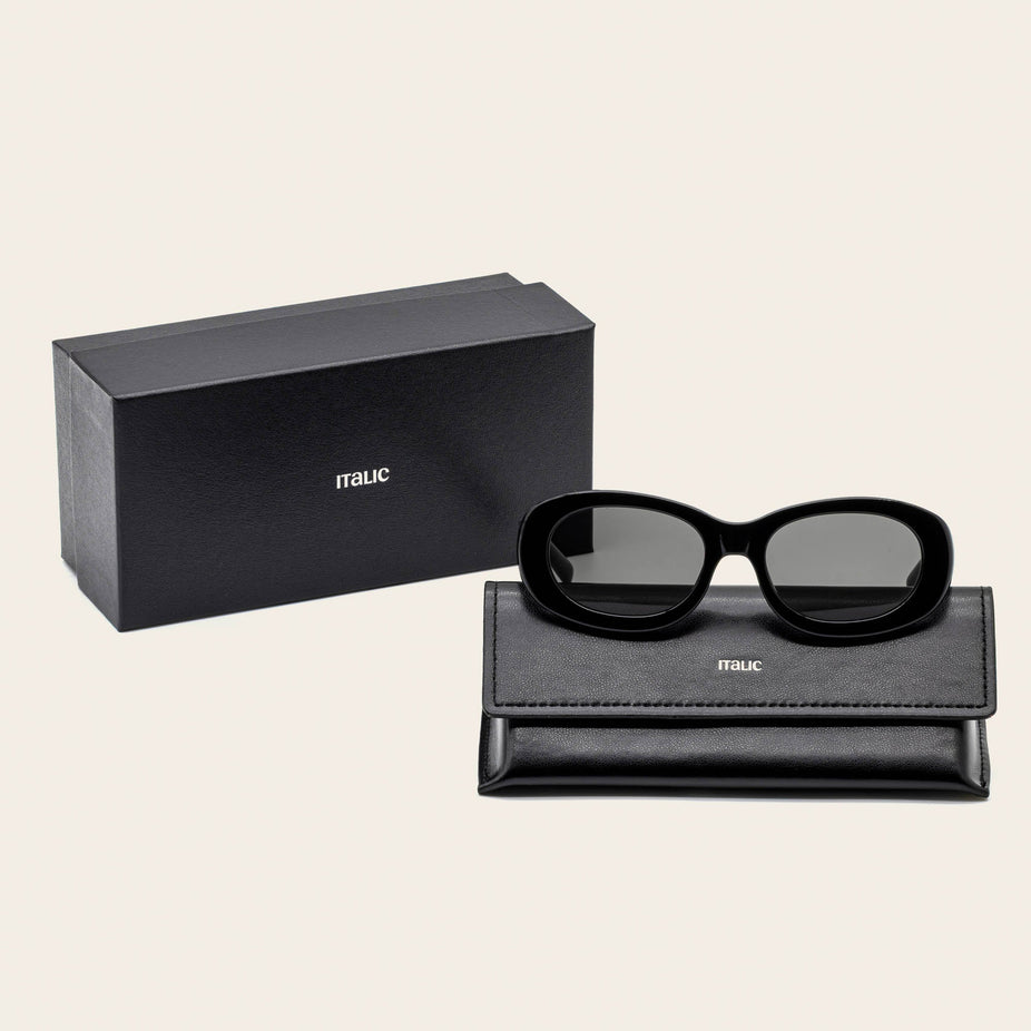 Celeste Oval Italian Acetate Sunglasses