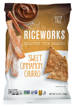 Riceworks Sweet Cinnamon Churro 155g