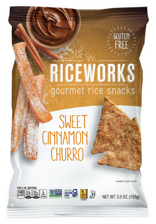 Riceworks Sweet Cinnamon Churro 155g