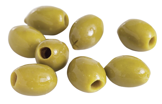 Organic Pitted Green Olives Cup