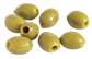 Organic Pitted Green Olives Cup