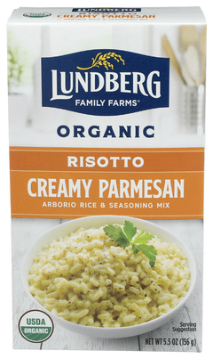 Organic Arborio Rice Creamy Parmesan Risotto