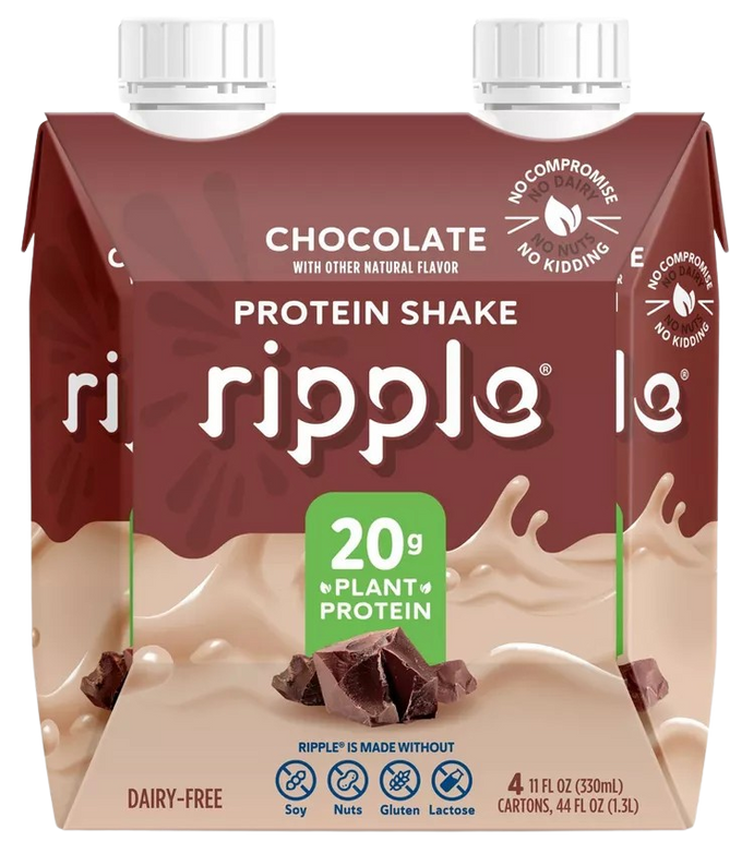 Chocolate RTD Plant Protein Shake (4 Pack)