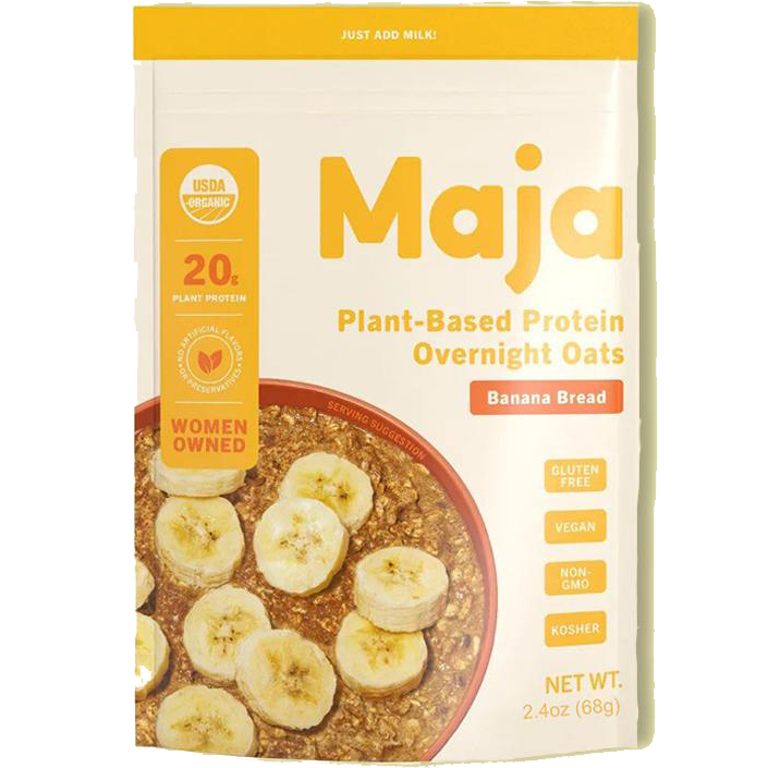 Organic Banana Bread Overnight Oats Single Serve