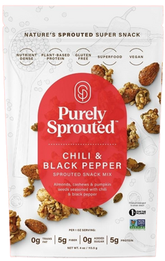 Chili & Black Pepper Sprouted Snack Mix