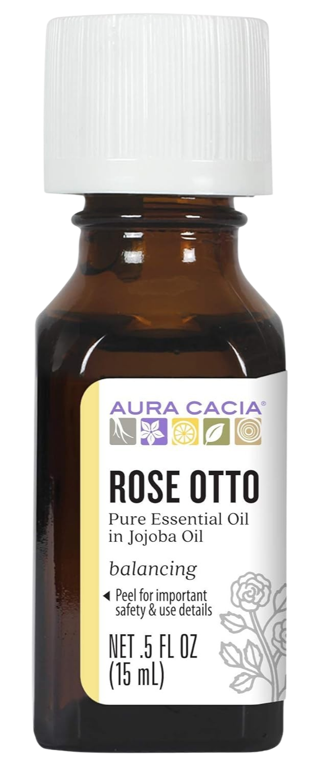 Balancing Rose Otto in Jojoba Oil Pure Essential Oil