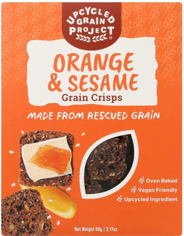 Orange & Sesame Grain Crisps
