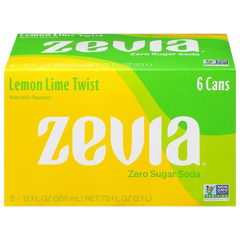 Lemon Lime Twist Zero Calorie Soda (6 Pack)
