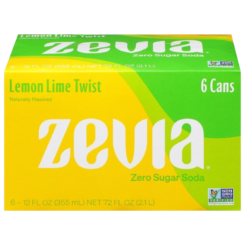 Lemon Lime Twist Zero Calorie Soda (6 Pack)