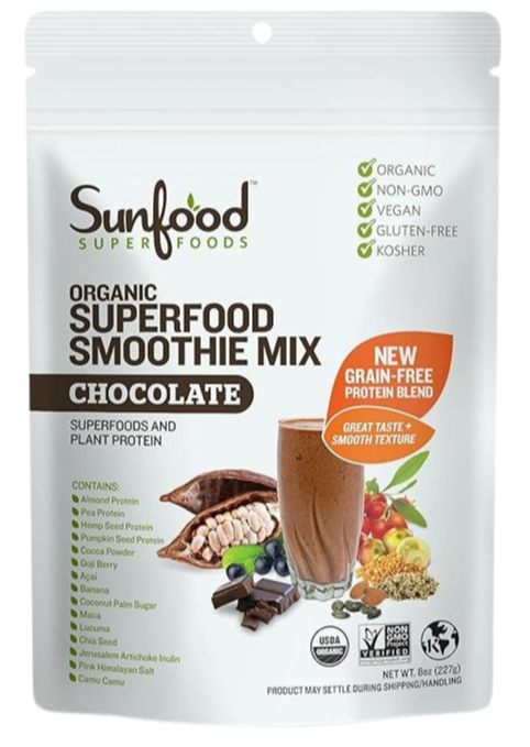 Organic Superfood Smoothie Chocolate Mix