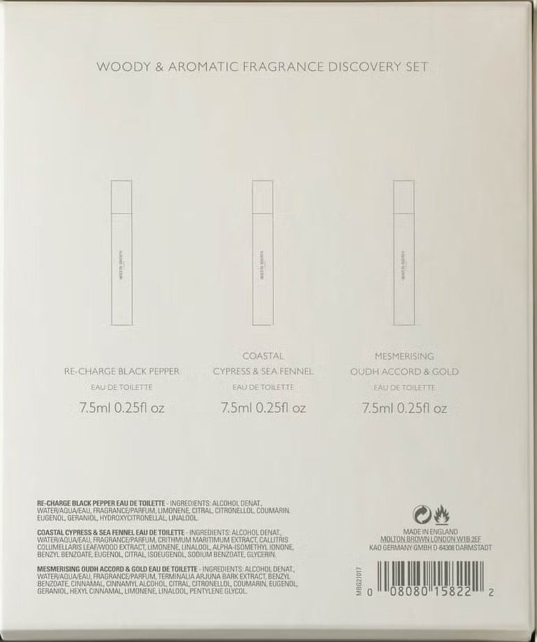 Woody & Aromatic Discovery Set
