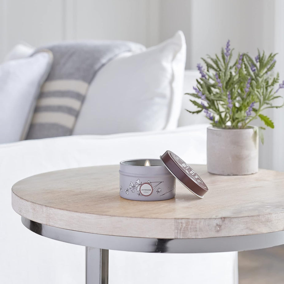 Tin Candle Lavender