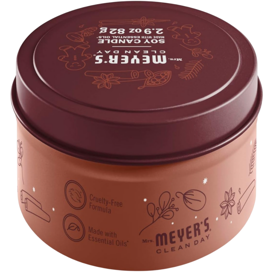 Soy Tin Candle Gingerbread