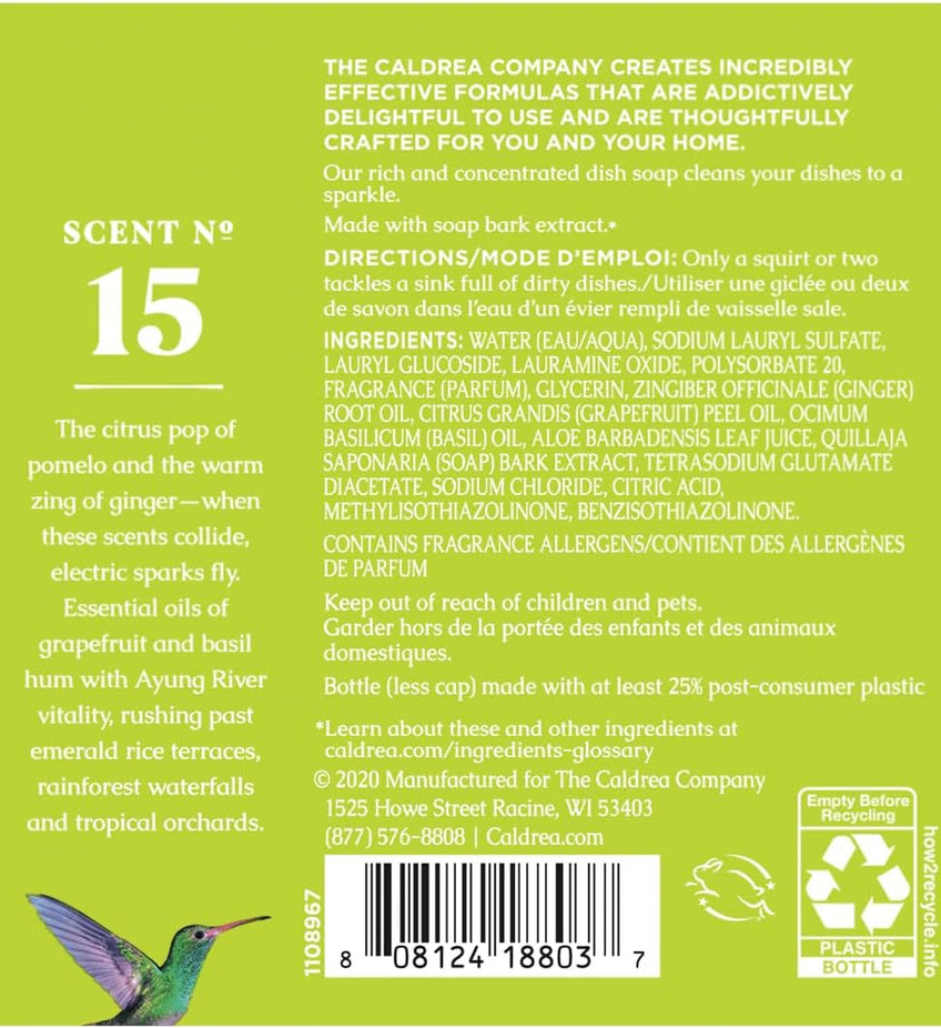 Dish Soap - Ginger Pomelo