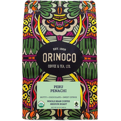 Organic Peru Whole Bean Medium Roast Coffee