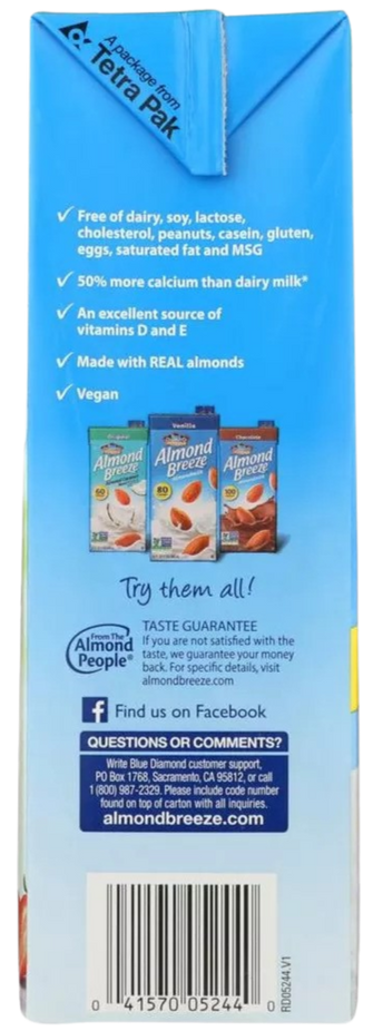 Original Almond Breeze Milk