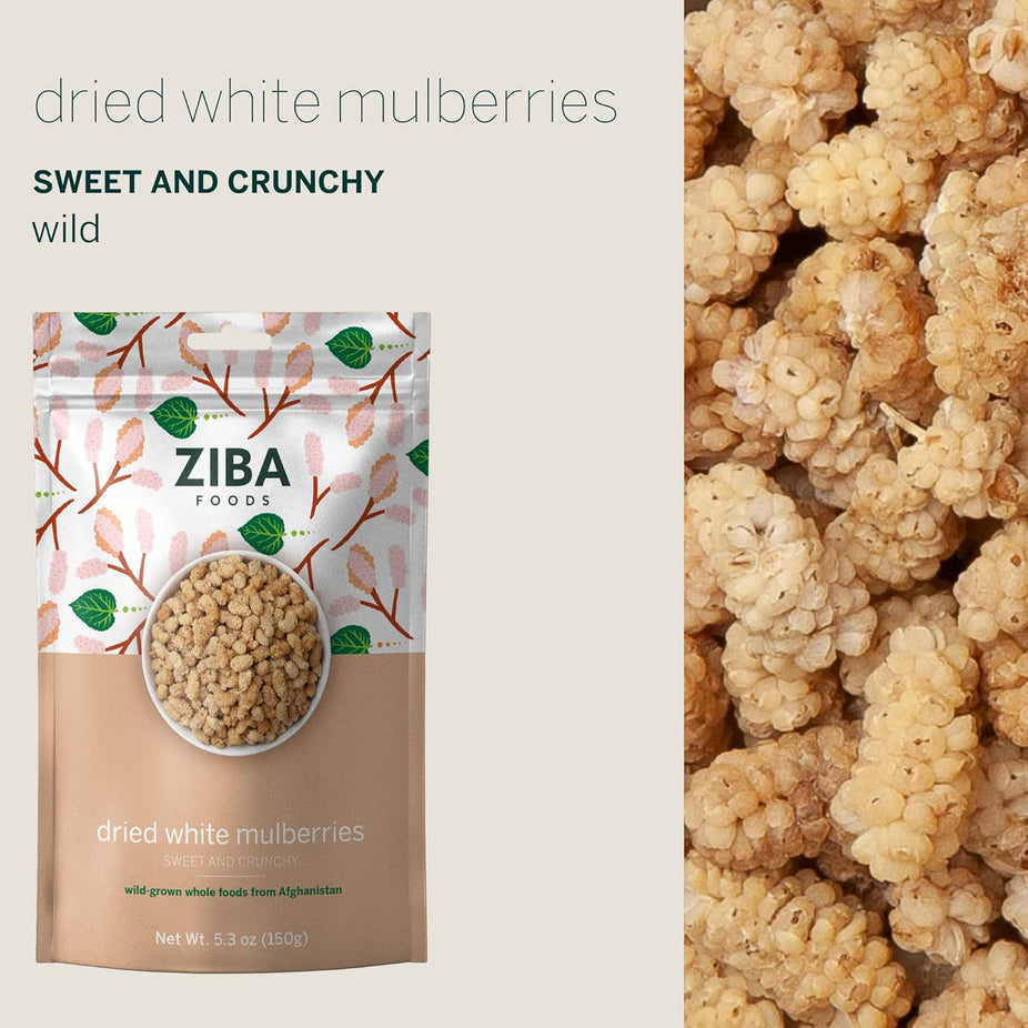 Dried White Mulberries