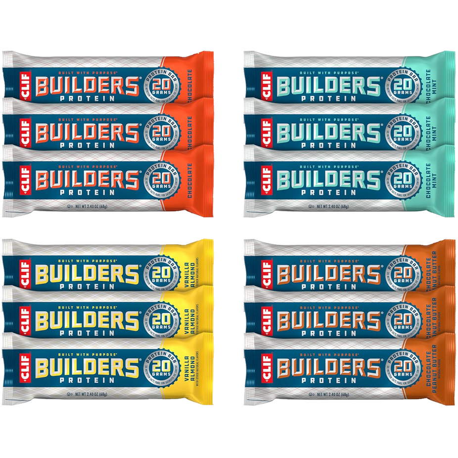 Plant Based Protein Bars Variety Pack (12 CT)