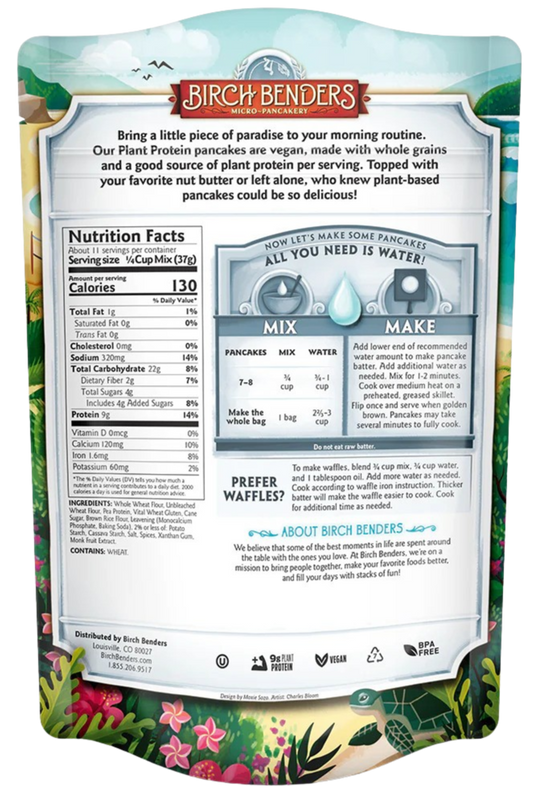 Plant Protein Pancake & Waffle Mix