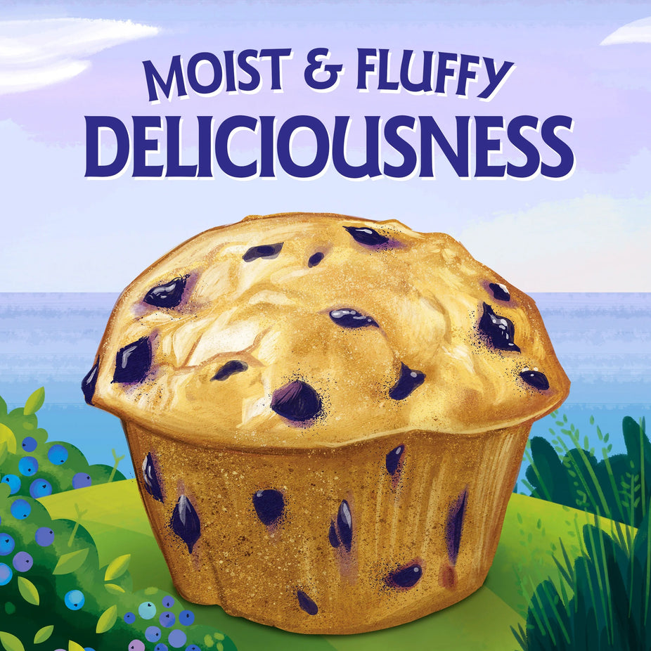 Organic Blueberry Quick Bread And Muffin Mix