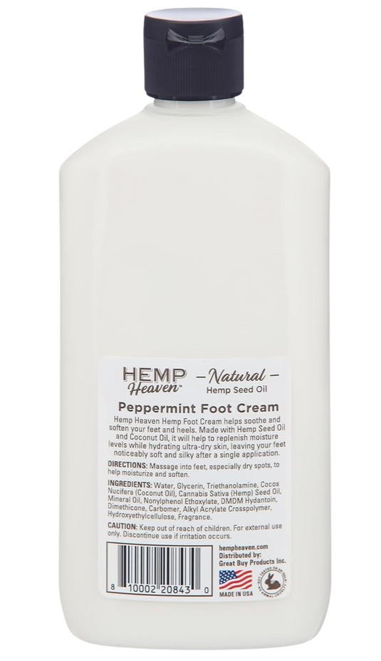 Peppermint Foot Cream