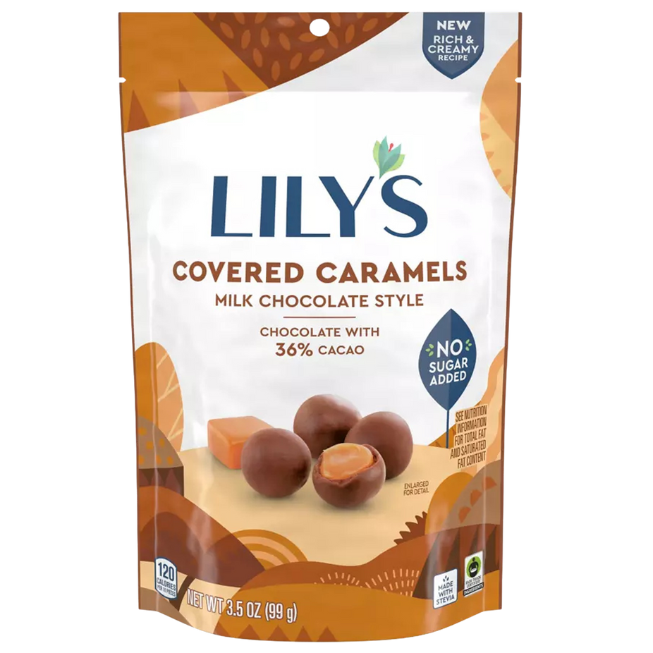 Milk Chocolate Style Covered Caramels