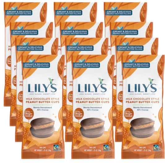 Chocolate Milk Peanut Butter Cups (12 Pack)