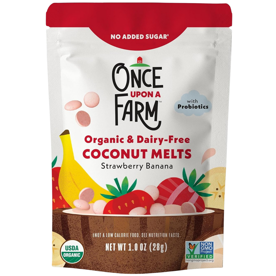 Strawberry Banana Coconut Melts