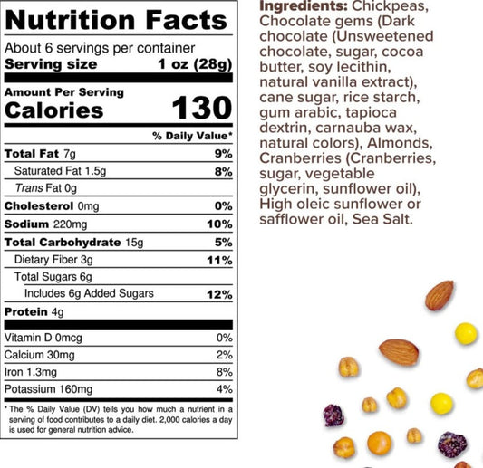 Nutrition Information - Magic Monster Super Crunch Mix