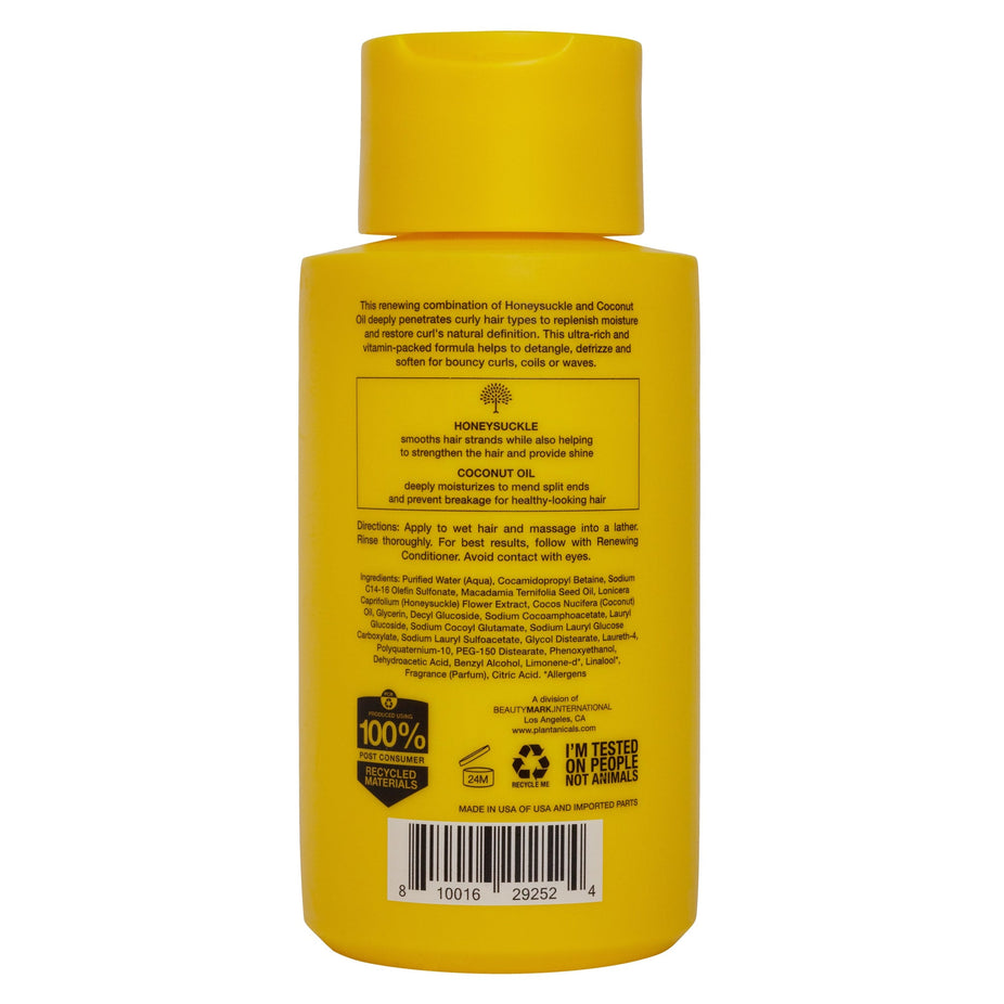 Renewing Shampoo - Honeysuckle + Coconut Oil
