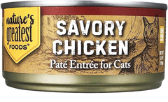 Cat Food Pate Savory Chicken