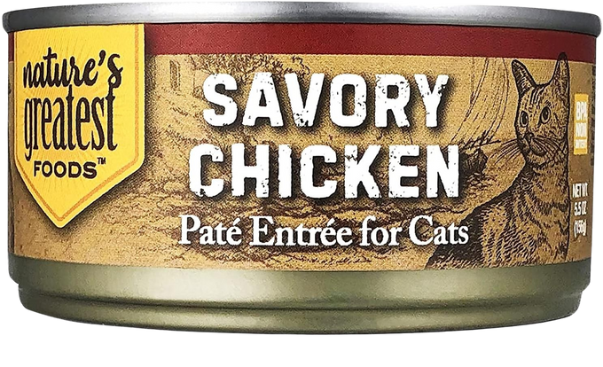 Cat Food Pate Savory Chicken