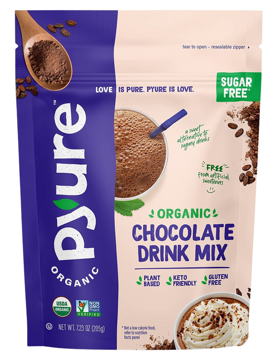 Organic Sugar Free Chocolate Drink Mix