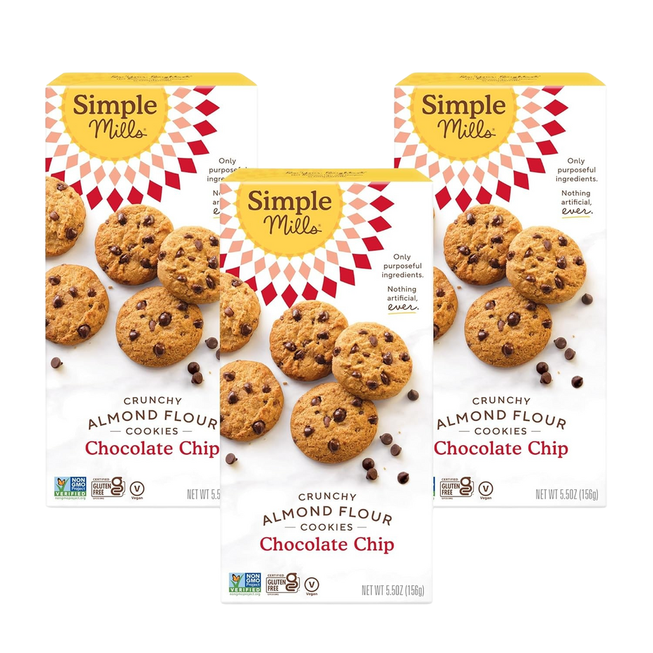 Crunchy Cookies Chocolate Chip (3 Pack)
