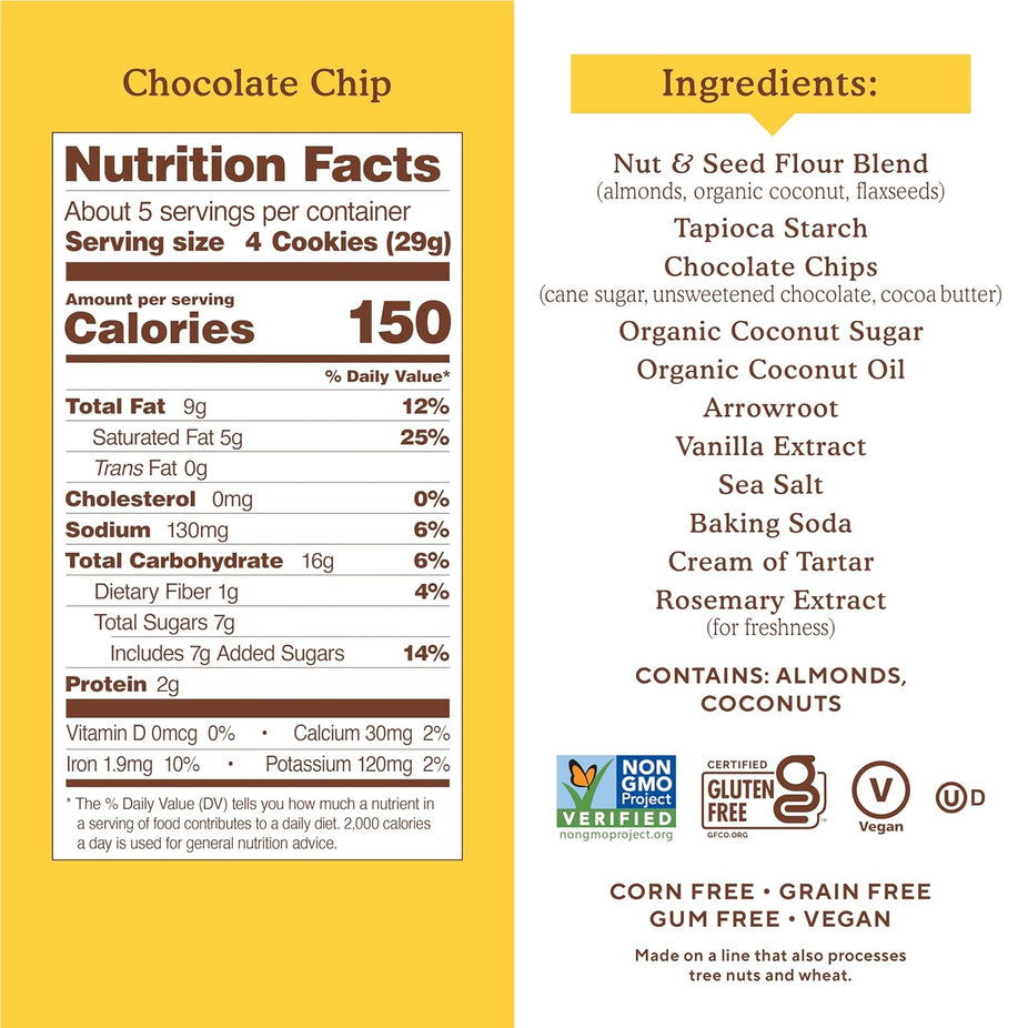 Crunchy Cookies Chocolate Chip (3 Pack)