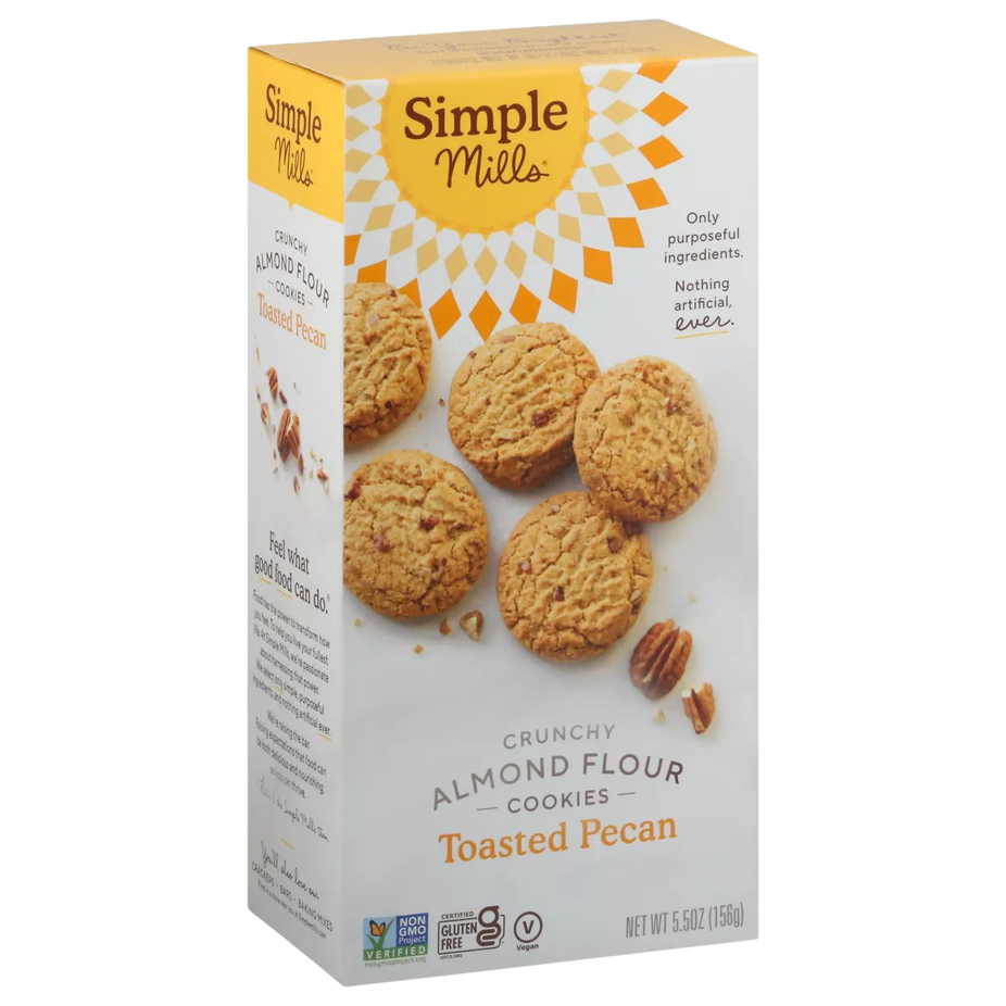 Almond Flour Crunchy Toasted Pecan Cookies (3 Pack)