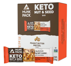 Nut & Seed Peanut Butter Pretzel Bar (12 Pack)