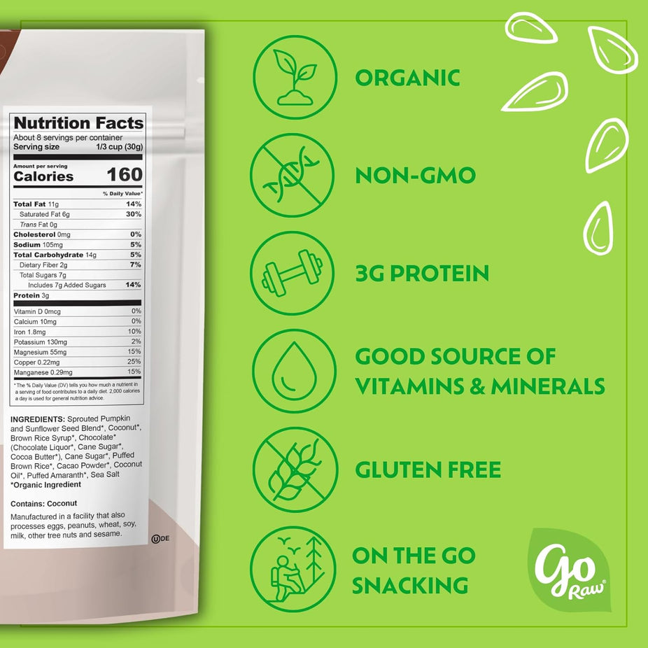 Dark Chocolate Snacking Granola