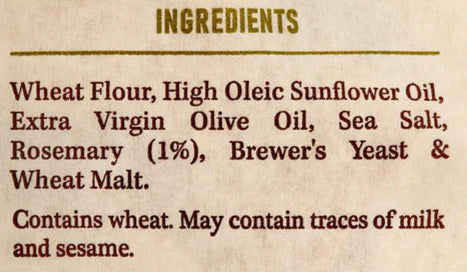 Rosemary Crostini Crackers