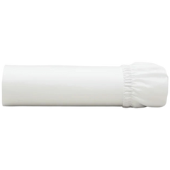 Organic Cotton Full Fitted Sheet - White