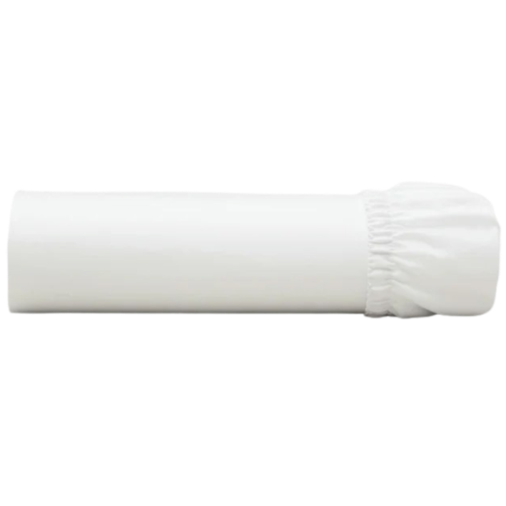 Organic Cotton King Fitted Sheet- White