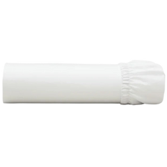 Organic Cotton King Fitted Sheet- White