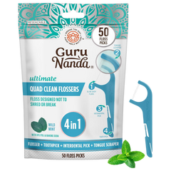 4in1 Quad Clean Flossers (50 CT)