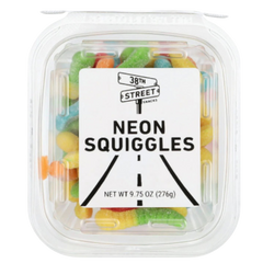 Neon Squiggles Gummy Tub
