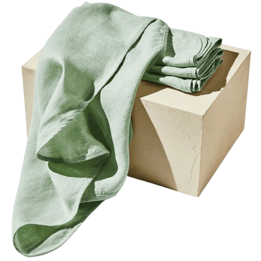 Linen Napkins - Set of 4 - Jade