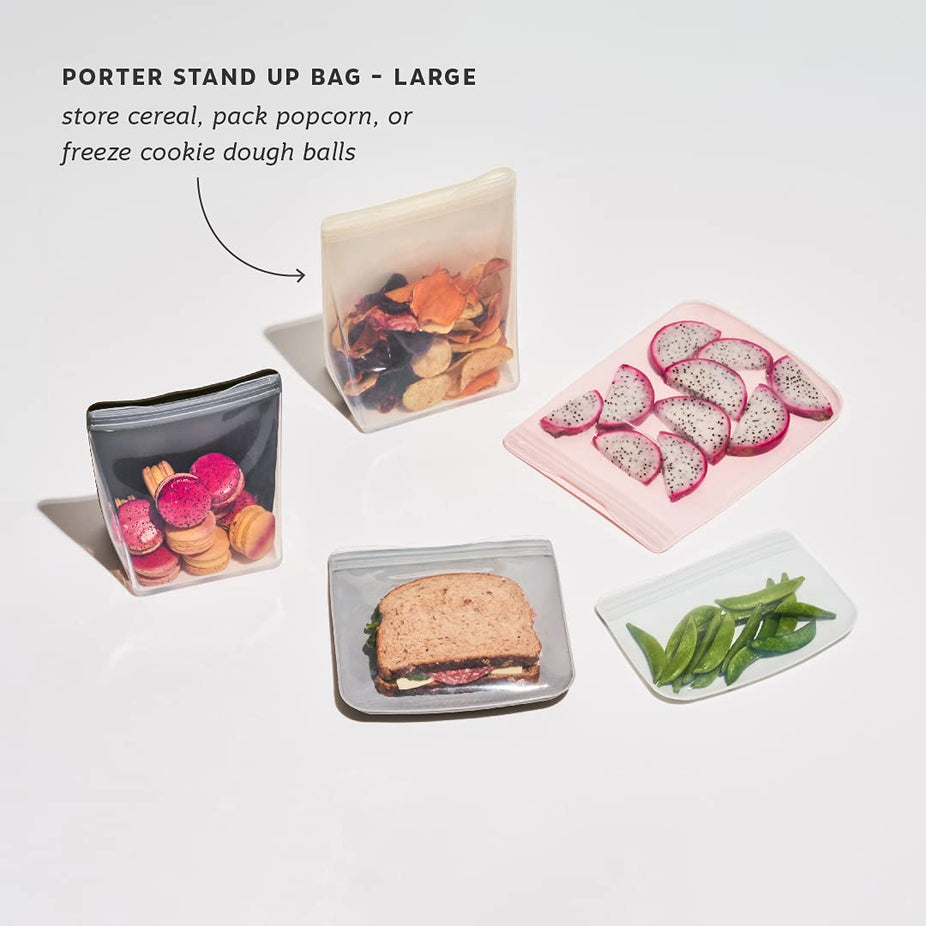 50oz Roll Tight Reusable Food Storage Bag - Clear