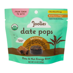 Organic Brownie Date Pops