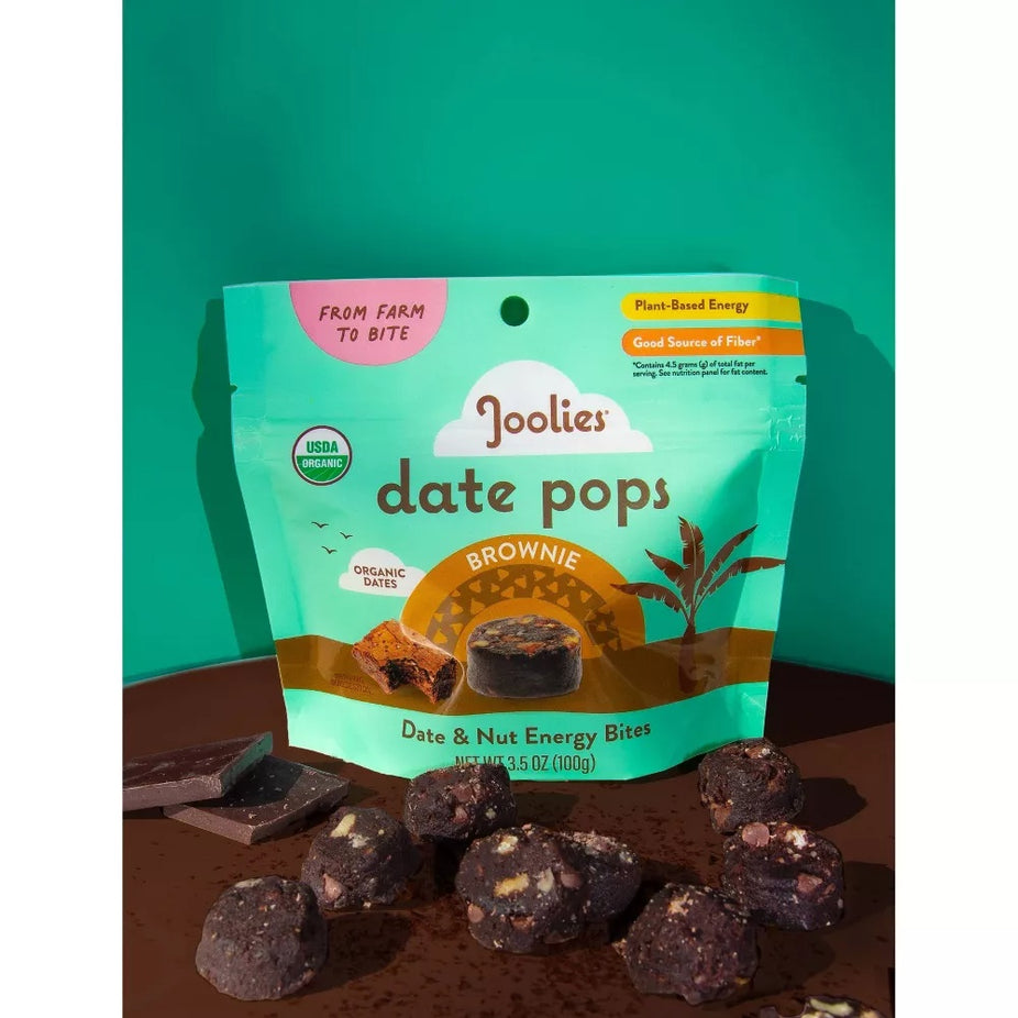 Organic Brownie Date Pops